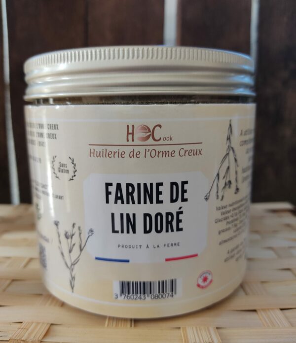 Farine de lin doré 400g