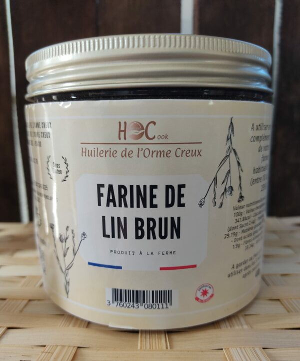 Farine de lin brun 400g