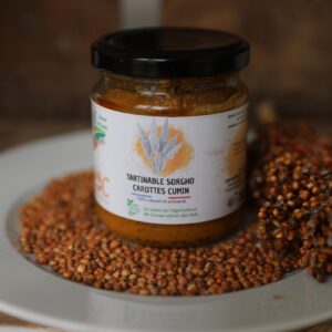 Tartinable Sorgho carotte cumin 190g
