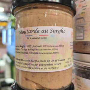 Moutarde au Sorgho 190g